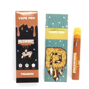 Buy Packwoods x Runtz 1g Disposable Vape Long Edition (Tiramisu flavor) in Germany