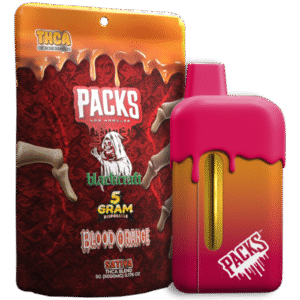 Buy Packwoods x Blackcraft Blood Orange 5g THCa Diamonds Disposable Vape in Germany